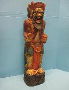 Hand Carved Polychrome Sculpture