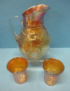 Carnival Glass Water Sets