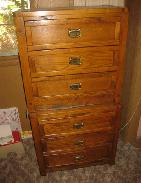   Ranch Oak Style 3-Drawer Chests