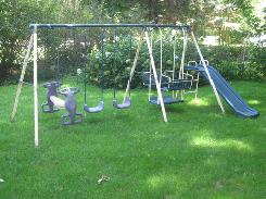 Child's Yard Swing Set
