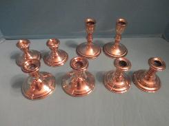 Sterling Silver Candle Stick Sets