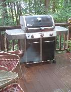  Weber Stainless Genesis Patio Gas Grill