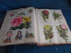 Early Scrapbooks Full of Local, Advertisement, Calling Cards, Stickers & Wonderful Post Cards