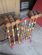 Wooden Croquet Set
