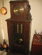Oak Art Deco Tall Case Clock