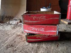 Wooden Coca-Cola Crates