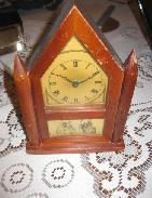  Burroughs No. 49 Miniature Steeple Gothic Clock