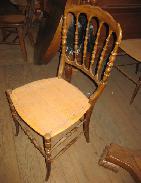 Mahogany Spiral & Cane Gentlemen's Chair