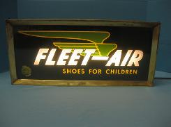 Fleet-Air Lighted Store Sign
