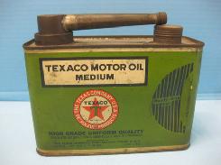 Texaco Motor Oil Can 