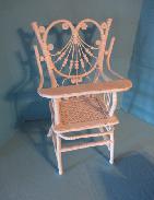 Wicker Doll High Chair