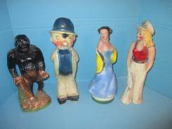 Early Carnival Chalkware Collection