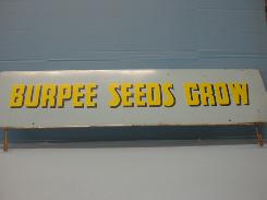  'Burpee Seeds Grow' Metal Sign