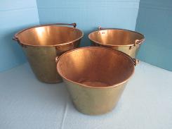 Early Bronze Buckets
