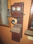 Bell Oak Double Box Telephone