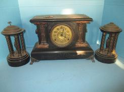  Seth Thomas Mantle Clock & Garniture