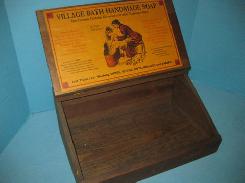 Village Bath Hand Made Soap Counter Top Display Case