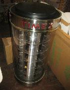 Timex Round Lighted Watch Display Cabinet