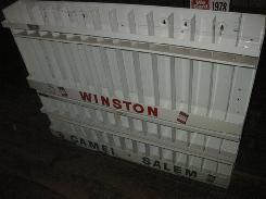 Winston & Camel Cigarette Merchandising Cases