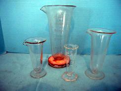 Etched Graduated Glass Beakers