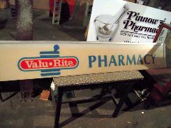 Valu Rite Pharmacy Awning Light