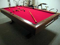 Ebonite Pool Table