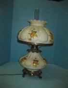 Yellow Rose G-W-T-W Table Lamp