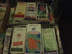 Collection of Vintage Road Maps