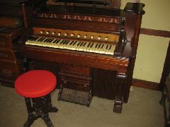 Victorian Oak Church Organ