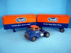 Rexall GMC Tin Friction Truck Set