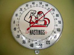 Hastings 10 Dome Glass Thermometer