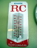 Royal Crown Cola 13 Metal Thermometer