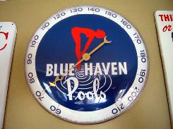 Blue Haven Pools Dome Glass Thermometer
