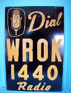 WROK 1440 Radio DS Sign