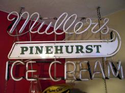  Muller Pinehurst Ice Cream Neon Sign