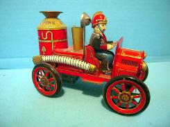 1912 Friction Tin Litho Fire Truck
