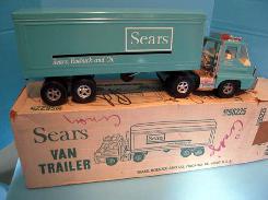 Structo Sears Van Trailer