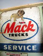 Mack Truck Metal Service Sign