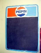 Pepsi Menu Board Sign