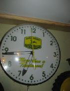 John Deere Dome Glass Clock