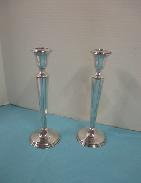 Empire Sterling Silver Candle Sticks