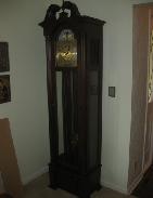 Elgin Walnut Grandfather Clock