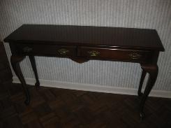 Queen Anne's Cherry Wood Counsel Table