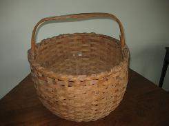  Woven Hickory Gathering Basket