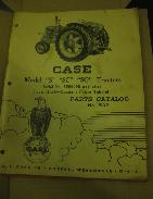 Case Model S SC SO Parts Catalog