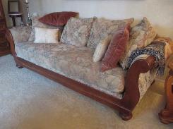 Willow Sleigh Style Sofa