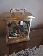 Howard Miller Glass Carriage Clock 