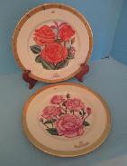Gorham All America Rose Selections Plate Set