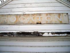 Rockton Depot Sign