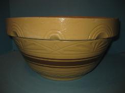 Yelloware Brown Branded Mixing Bowl Set 